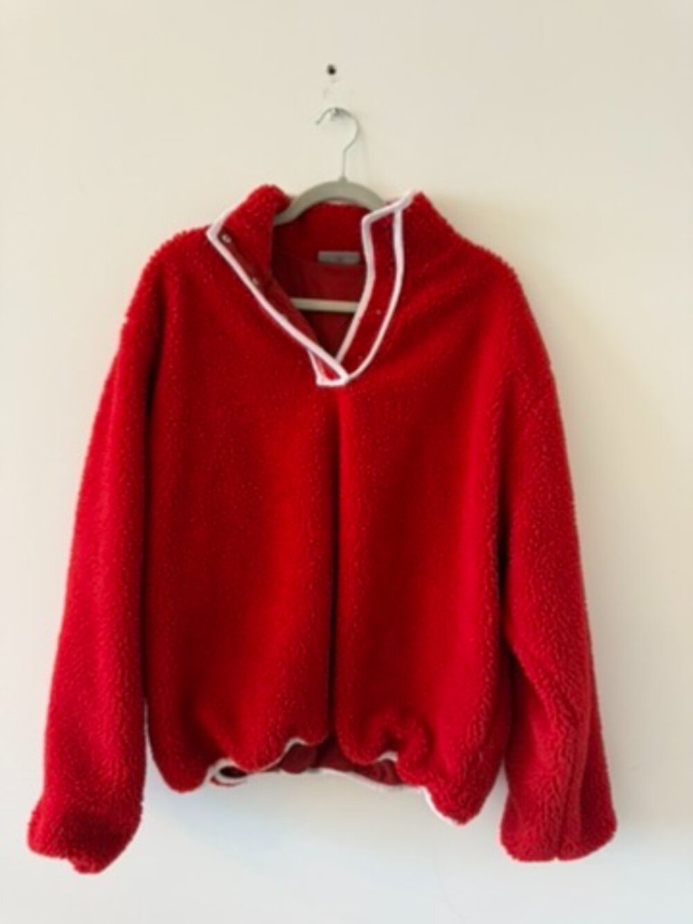 PARKE Red Fleece Size L/XL